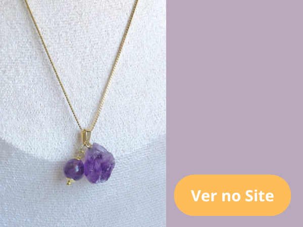 colar ametista